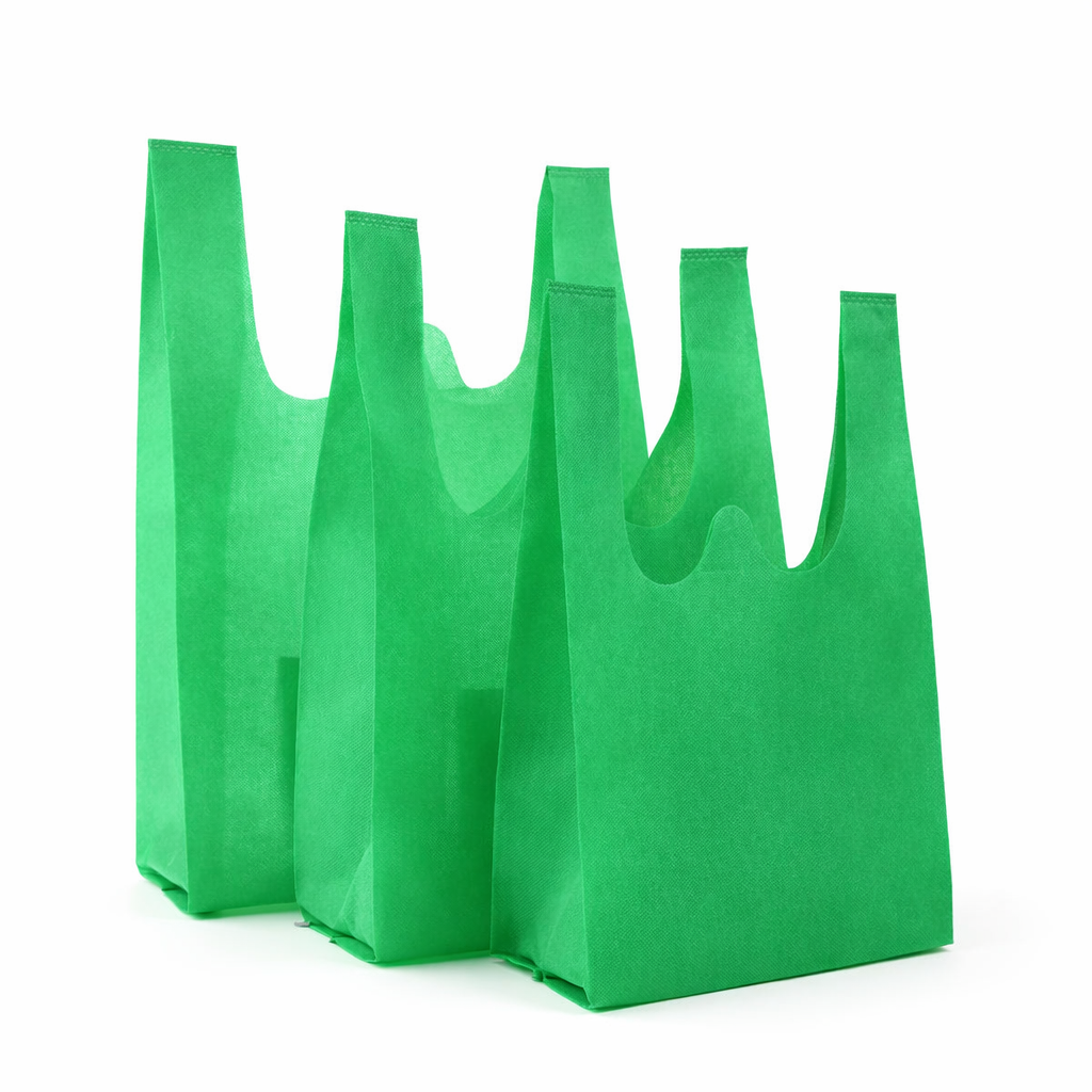 8” Non-Woven T-Shirt Bag – Small Size 500/CS Holca Commercials LTD