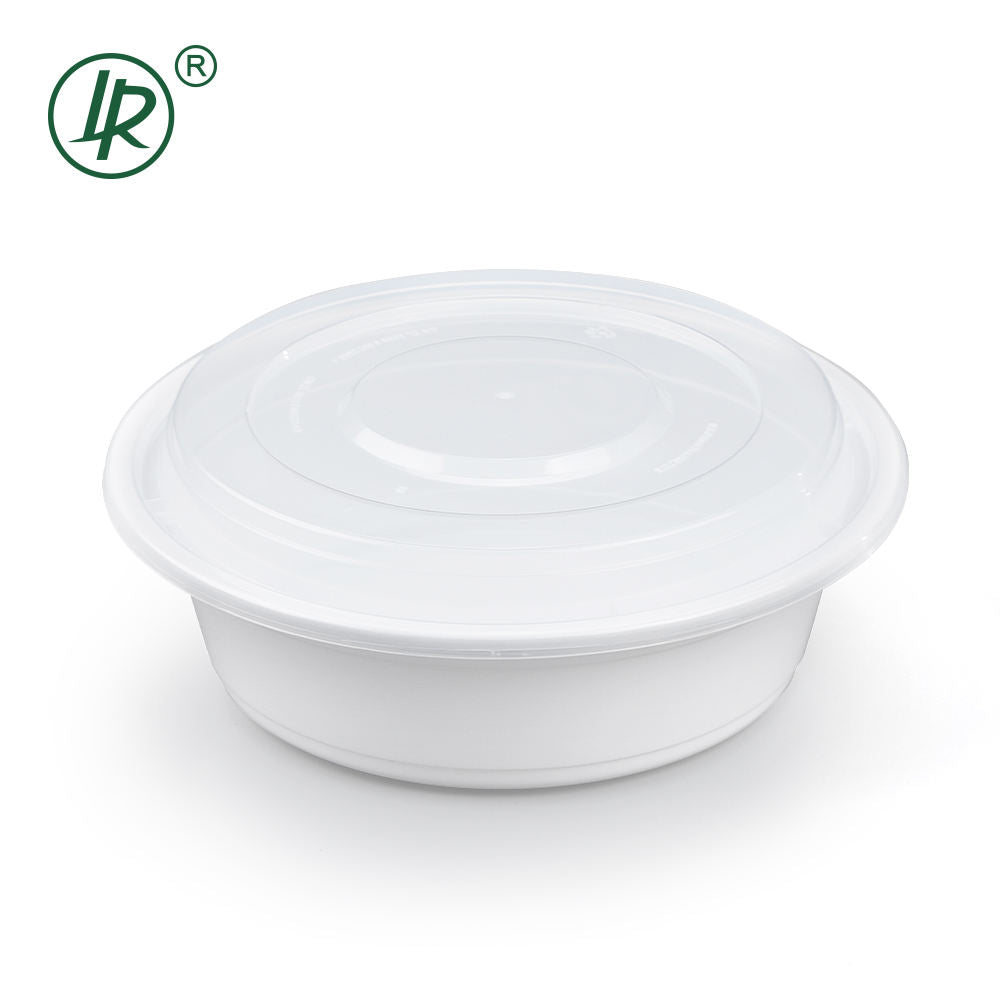 Y-32W- LR 32 oz Round White Container Holca Commercials LTD