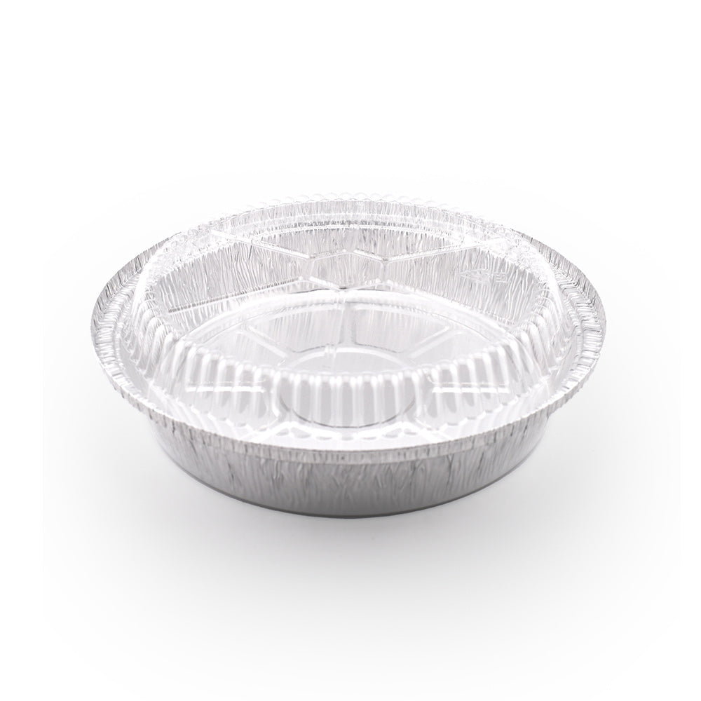 7” Clear Plastic Dome Lid for 101 Foil Container – 500pcs/Case Holca Commercials LTD