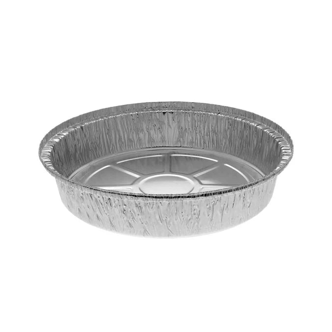 9” Round Aluminum Foil Container 75oz (2230ml) 500/Case Holca Commercials LTD
