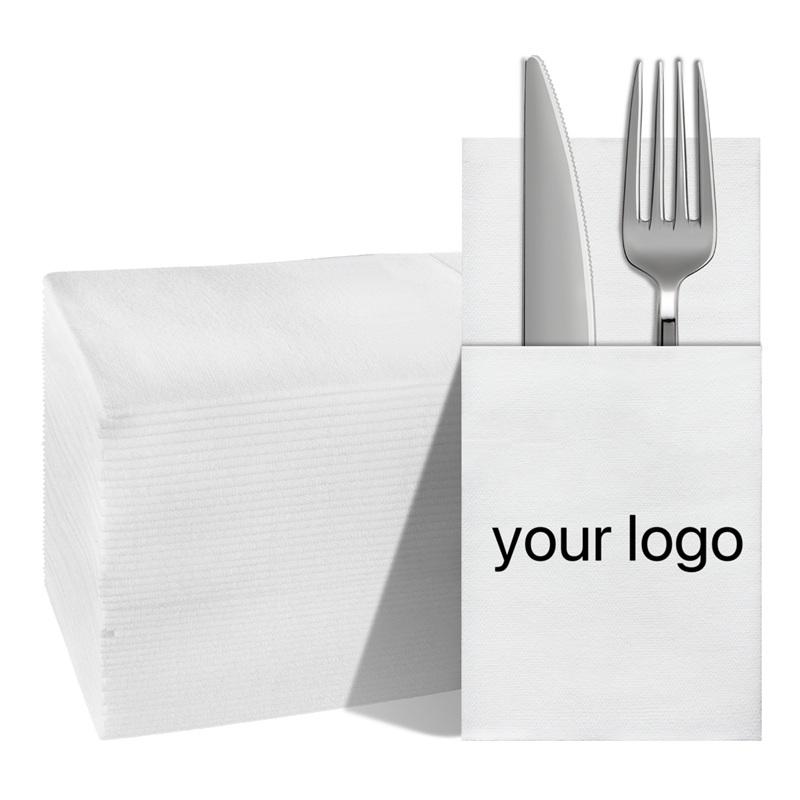 Airland Napkins Virgin Wood Pulp 1 Ply 40x40cm 8 Fold300/Cs Holca Commercials LTD