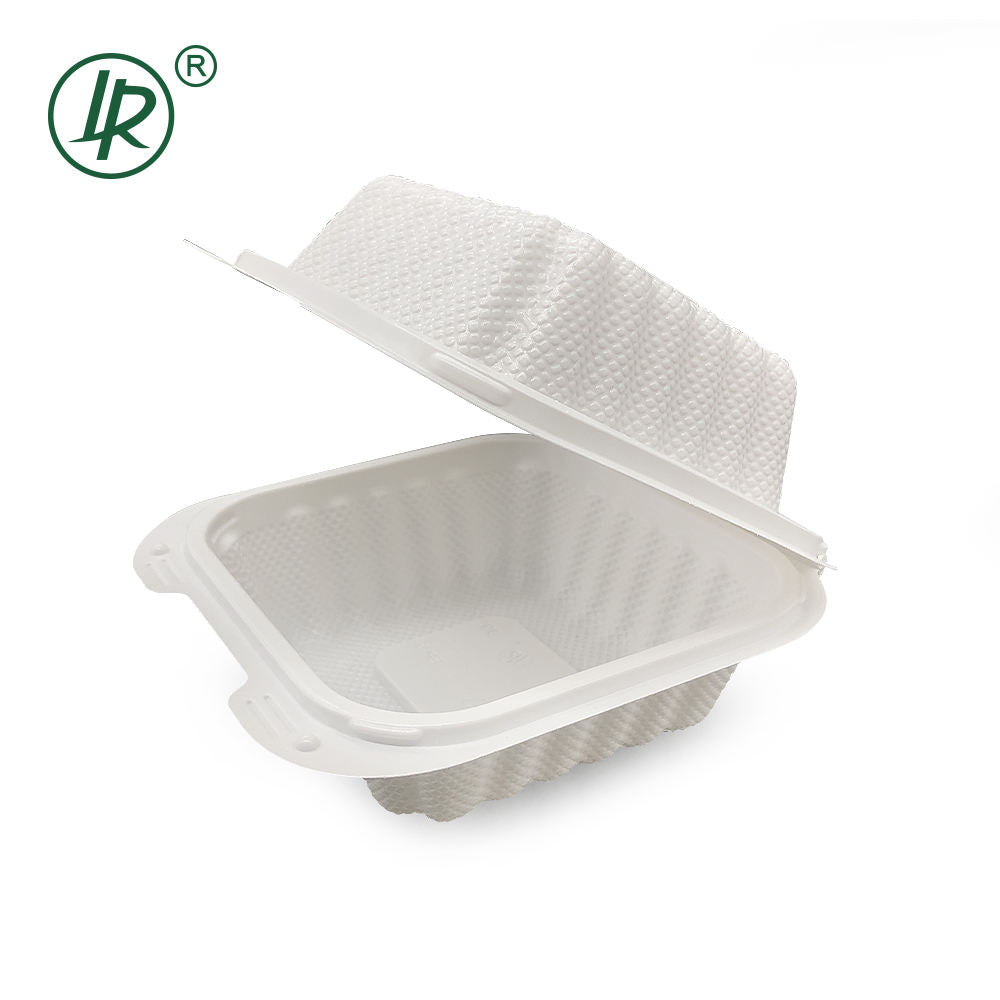 EP-51W -LR 11 oz Custom Printed Plastic Clamshell Container(5 × 5 × 2.8" ) Holca Commercials LTD
