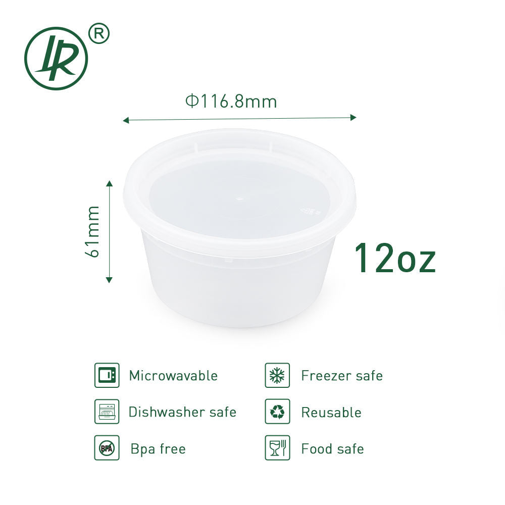 S-12 Round Deli Container Holca Commercials LTD