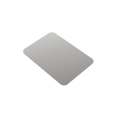 4x5" White Foil/Paper Lid – 500pcs Holca Commercials LTD