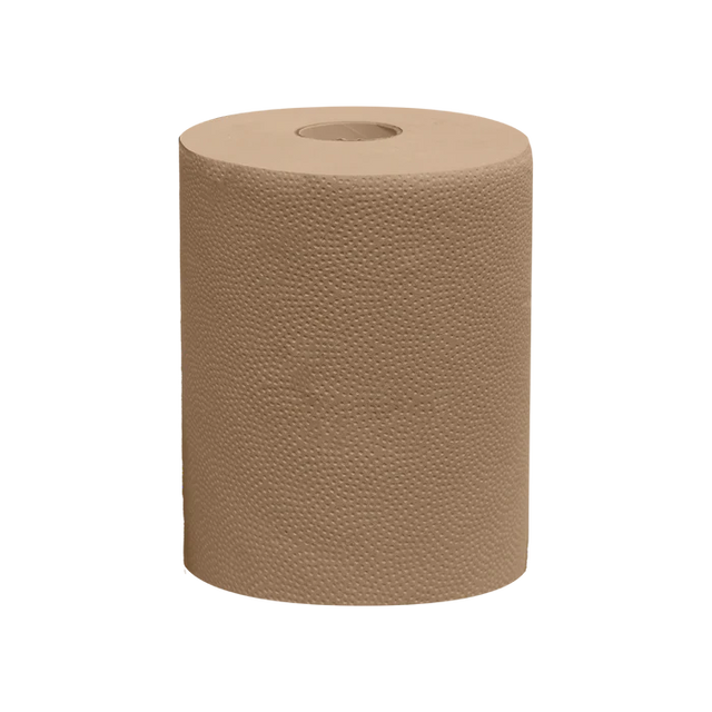Kraft Paper Roll Hand Towels – 8" × 700' (6 Rolls/Case) Holca Commercials LTD