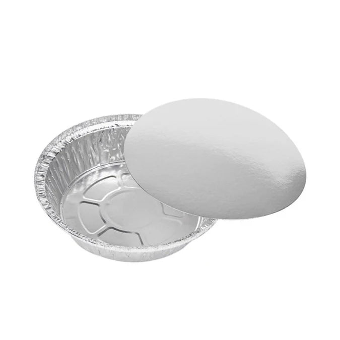 7” Round Aluminum Foil Container 21.6oz (640ml) 500/Case Holca Commercials LTD