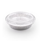 8” Clear Plastic Dome Lid for AR830 Foil Container – 500pcs/Case Holca Commercials LTD