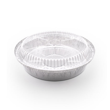 7” Clear Plastic Dome Lid for 101 Foil Container – 500pcs/Case Holca Commercials LTD
