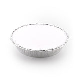 8” Foil/Paper Heavy Duty Lid (White) 500/Case Holca Commercials LTD