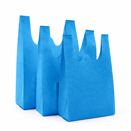 8” Non-Woven T-Shirt Bag – Small Size 500/CS Holca Commercials LTD