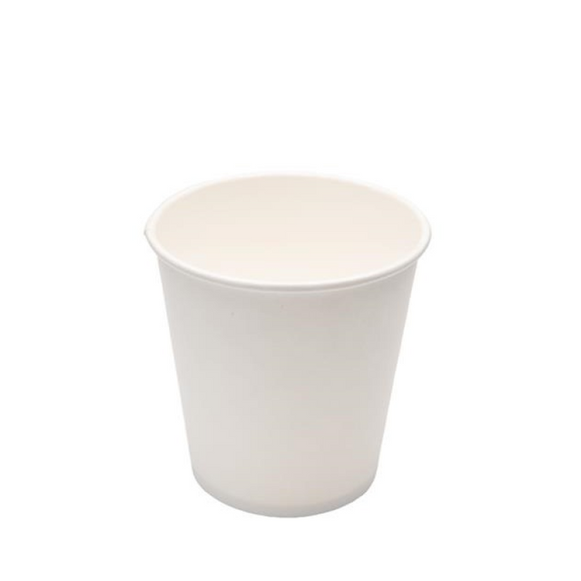 8oz White Paper Hot Cups (1000/Case) Holca Commercials LTD