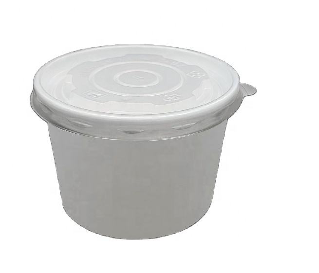115mm Plastic Lid for8-12 Paper Bowls 1000/Case Holca Commercials LTD