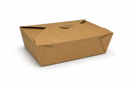 Kraft Takeout Container – 7.75 × 5.5 × 2.5 in | 72 oz (200/Case) Holca Commercials LTD