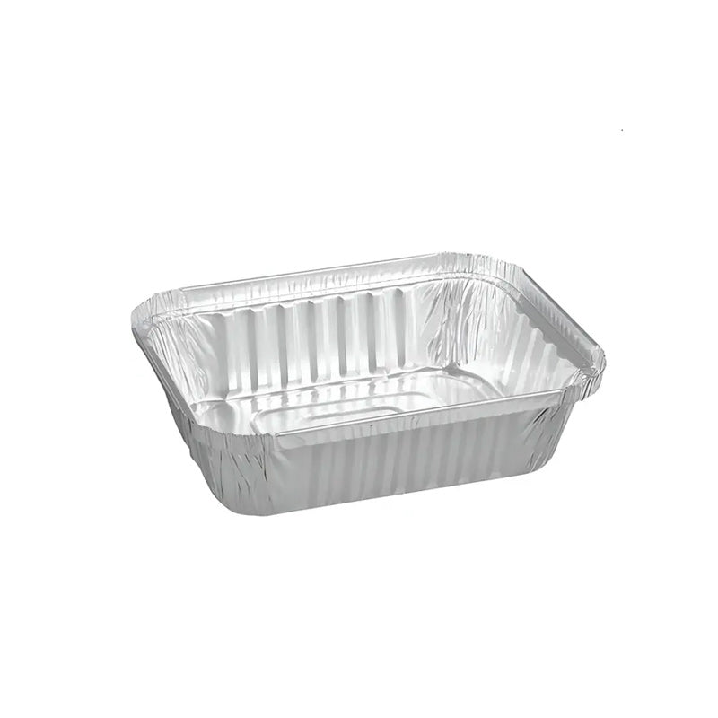 Mart45 4x5" Rectangular Aluminum Foil Container – 500pcs Holca Commercials LTD