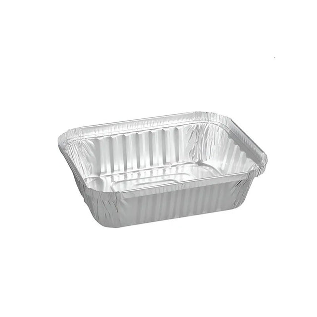 Mart45 4x5" Rectangular Aluminum Foil Container – 500pcs Holca Commercials LTD