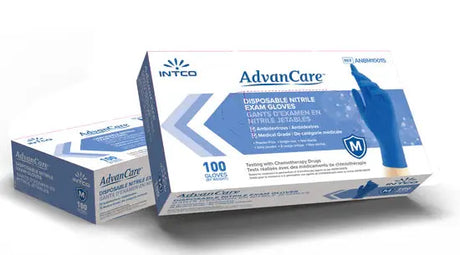 AdvanCare Disposable Nitrile Examination Gloves for Professional Use Holca Commercials LTD
