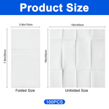 Airland Napkins Virgin Wood Pulp 1 Ply 40x40cm 8 Fold300/Cs Holca Commercials LTD