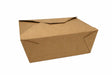 Kraft To-Go Box – 8.5 × 6.25 × 3.5 in | 96 oz (160/Case) Holca Commercials LTD