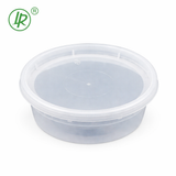 S-8 Round Deli Container with Lid Holca Commercials LTD