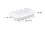 LR24-W - Brand 24 oz Food Container Holca Commercials LTD