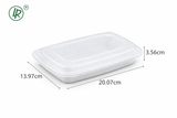 LR-16W-  16 oz Rectangular Food Container Holca Commercials LTD