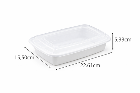 LR38-W- Brand 38 oz Food Container Holca Commercials LTD