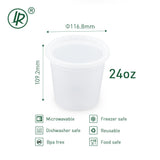 S-24 Round Deli Container Holca Commercials LTD