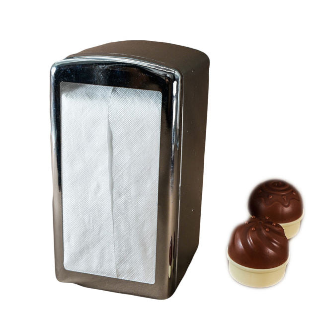 Mart9000-White Dispenser Napkin – 7x13cm, 9000pcs Holca Commercials LTD