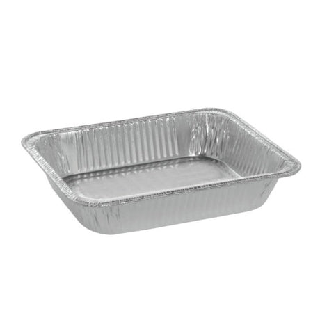 Mart106 Half Size Deep Aluminum Foil Container 100oz (323×260×60mm) 100/Case Holca Commercials LTD