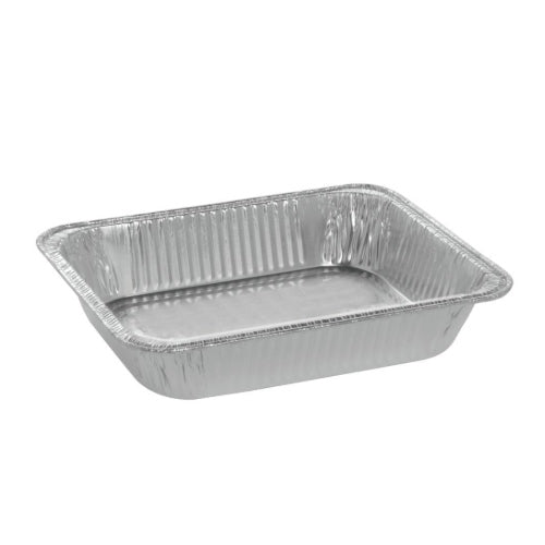 Mart106 Half Size Deep Aluminum Foil Container 100oz (323×260×60mm) 100/Case Holca Commercials LTD