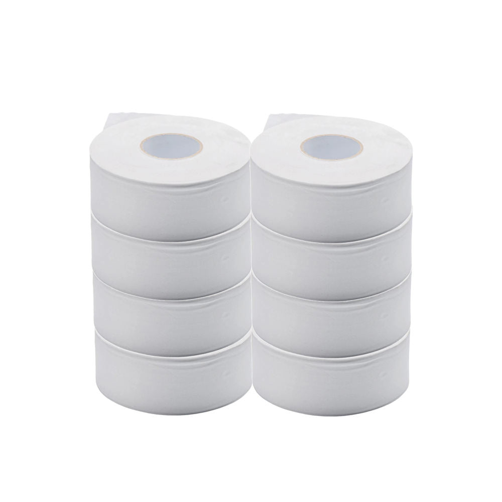 Mart8100-Jumbo Roll Toilet Tissue – 8 Rolls, 1000’ Per Roll Holca Commercials LTD