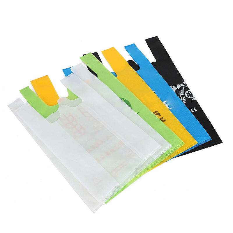 8” Non-Woven T-Shirt Bag – Small Size 500/CS Holca Commercials LTD