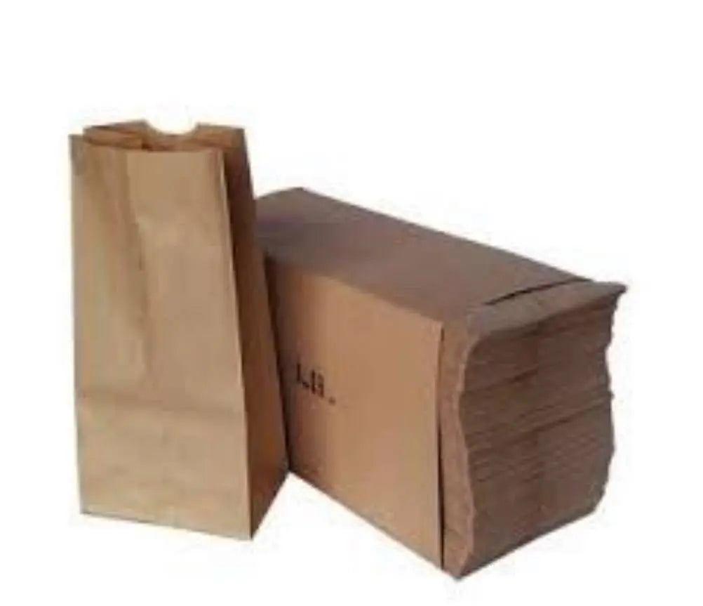 Kraft Paper Bag – 5 lb Regular (5 × 3.5 × 10.625 in) Holca Commercials LTD
